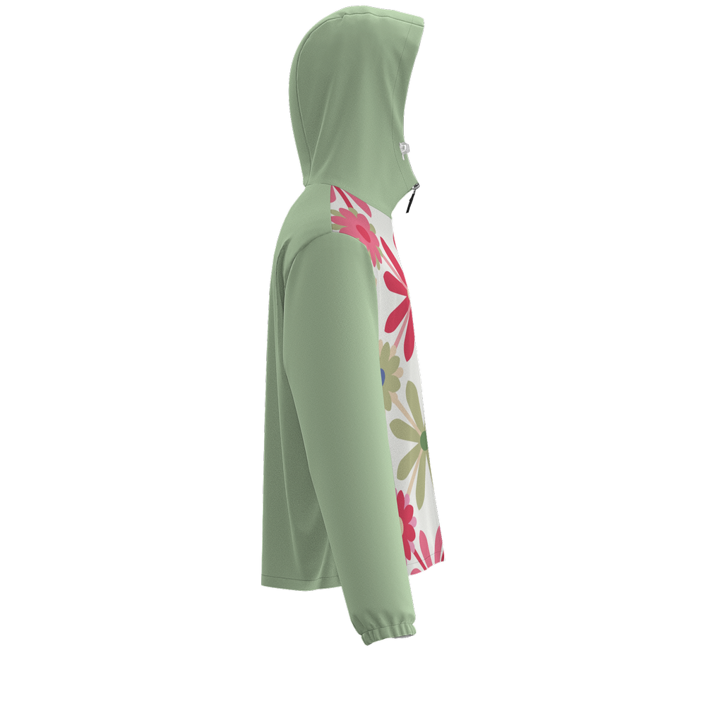Julieta Full-Zip Hooded Windbreaker Jacket