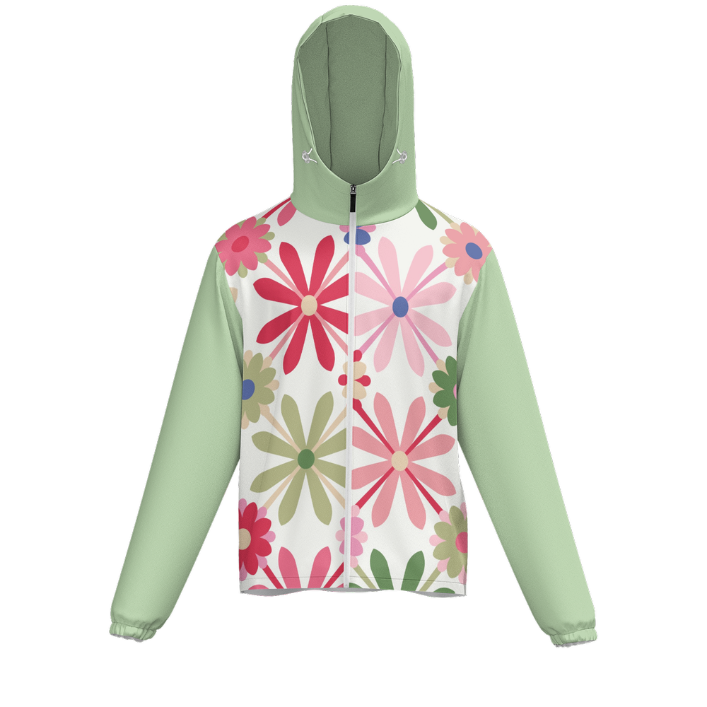 Julieta Full-Zip Hooded Windbreaker Jacket