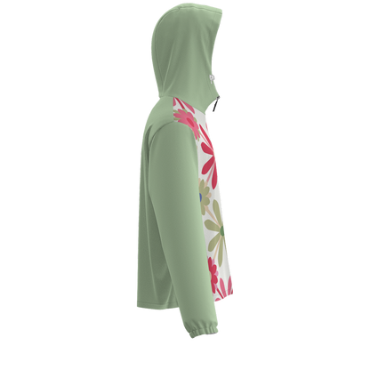 Julieta Full-Zip Hooded Windbreaker Jacket
